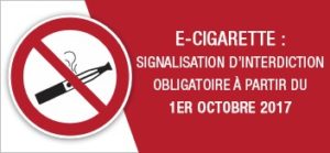 Interdiction de vapoter